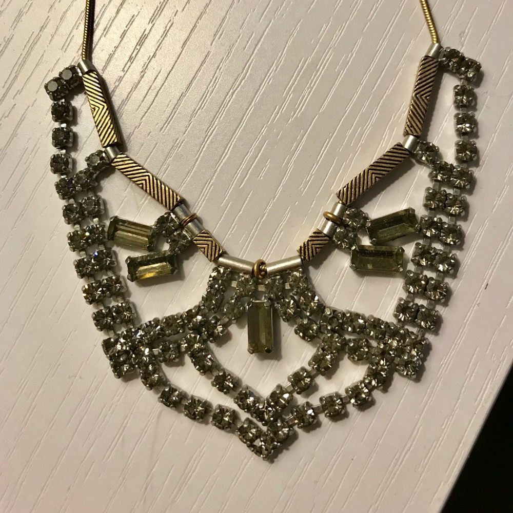 Madewell crystal necklace